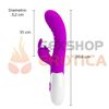 Estimulador de punto G con masajeador de clitoris